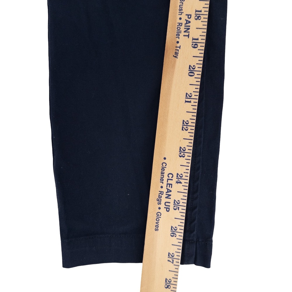 Bearded Goat Mens M Pants Navy Blue Elastic Waist Stretch Twill Gorpcore Utility - Picture 13 of 16
